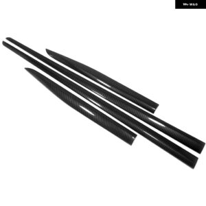 4ピース ABS カーボン ブラック 外装 ドアモールディングライン 車体サイドカバー トリム トヨタ カムリ XV70 8代目 2018-2021 - 23 - ABS carbon fibre