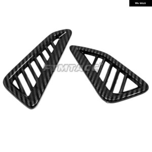 トヨタ カローラ クロス 2020 2021 2022 インテリア アクセサリー ステアリングホイール フレーム カバー トリム プラスチック イミテーションカーボン - Side air outlet