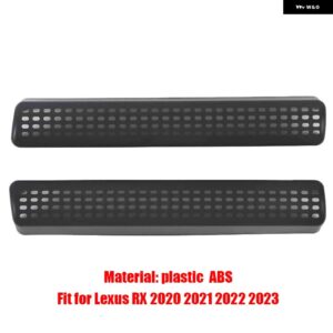 ステンレス ABS シート AC ヒーター フロア エアコン ダクト ベント アウトレット グリル カバー レクサス RX NX ES UX - For RX 20-22