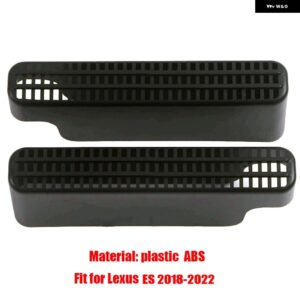 ステンレス ABS シート AC ヒーター フロア エアコン ダクト ベント アウトレット グリル カバー レクサス RX NX ES UX - For ES 18-223