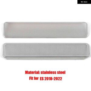 ステンレス ABS シート AC ヒーター フロア エアコン ダクト ベント アウトレット グリル カバー レクサス RX NX ES UX - For ES 18-224