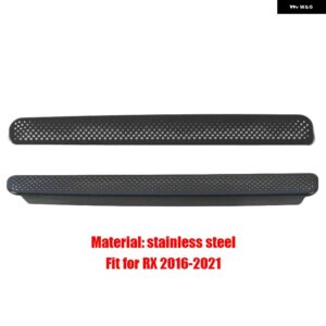 ステンレス ABS シート AC ヒーター フロア エアコン ダクト ベント アウトレット グリル カバー レクサス RX NX ES UX - For RX 16-215