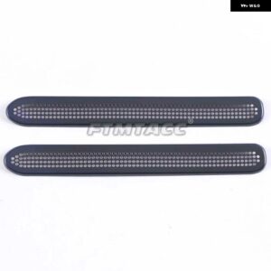 ステンレス シート エアコン エア アウトレット ダストカバー アクセサリー BMW 3 5 6シリーズG20 G30 F06 F12 F13 - Black For 3 series