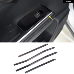 トヨタ ハイランダー 2020 2021 2022 内装 ウィンドウ リフト スイッチ パネル ステッカー ドア ハンドル トリム インナー アームレスト フレーム カバー - Side Glass switch