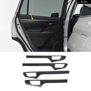 トヨタ ハイランダー 2020 2021 2022 内装 ウィンドウ リフト スイッチ パネル ステッカー ドア ハンドル トリム インナー アームレスト フレーム カバー - Interior Door Strip