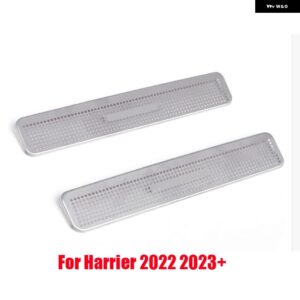 ステンレス シート ACヒーター フロア エアコン ダクト 通気口 吹き出し口 グリル カバー トヨタ シエナ アルファード ヴェルファイア ハリアー - Silver