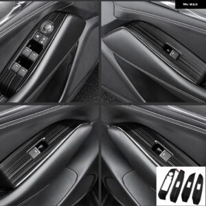 インテリア モールディング マツダ6 マツダ6 2019 2020 車内ドアガーニッシュ ボディ トリム アクセントモールディングカバー ベゼル スタイリング - Orange