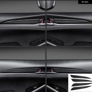 インテリア モールディング マツダ6 マツダ6 2019 2020 車内ドアガーニッシュ ボディ トリム アクセントモールディングカバー ベゼル スタイリング - Yellow