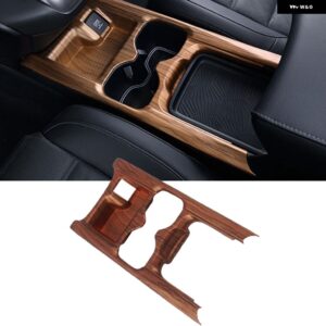 車内 装飾 ピーチウッド ホンダ CRV CR-V 2017 - 20 ピーチウッドグレイン センター コンソール CD パネル カバー トリム - Wood Color8