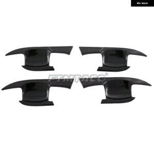 三菱 アウトランダー 2022 2023 2024 ABS カーボン 車アウターサイド ドアハンドル ボウルキャッチカバー トリム LHD - Door bowl