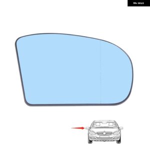 サイドバックミラー ガラスヒーター防曇デフロストドアウィングミラー シート メルセデス ベンツ E C クラス W211 W203 01-07 - A Mirror glass Right