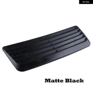 車 エンジン フードルーバーエアインテーク アウトレット カバー 装飾 ボンネット ベントフェンダーモールディング トリム - Hood Louver A