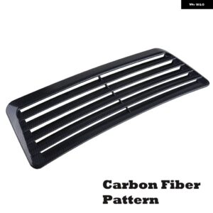 車 エンジン フードルーバーエアインテーク アウトレット カバー 装飾 ボンネット ベントフェンダーモールディング トリム - Hood Louver B