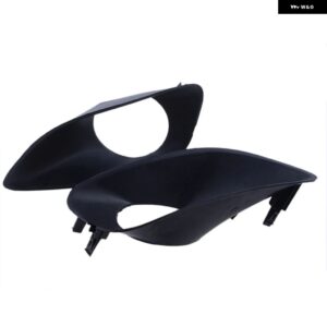 フロント バンパー フォグライト ランプカバー トヨタ ヤリス セダン 2007-2013 カーアクセサリー - Fog lamp cover Pair