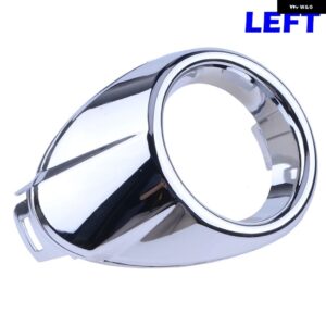 ライミングクローム フォグライト ランプ フレーム トリム ギルカバー フロント バンパー フォード フォーカス 2012-2014モデルカーアクセサリー - Fog lamp cover Left