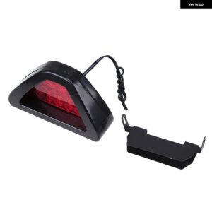 テールサードブレーキランプ フリッカーストップシグナルライト F1 スタイル トライアングル スポーティ リア バンパー パイロットライト BBA - Brake Signal 4