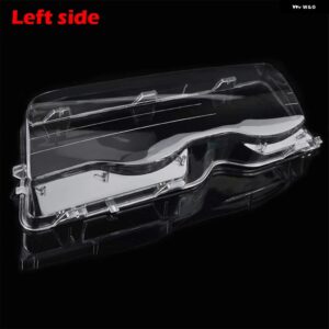 ヘッドライト クリアレンズ カバー ランプシェード BMW 3シリーズ E46 1998-2001 4ドア プレフェイスリフト ヘッドランプ シェルカーアクセサリー - Headlight Lens L