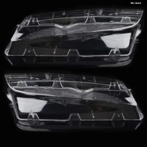 ヘッドライト クリアレンズ カバー ランプシェード BMW 3シリーズ E46 1998-2001 4ドア プレフェイスリフト ヘッドランプ シェルカーアクセサリー - 2 Headlight Lens