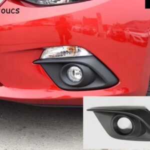 マツダ3 アクセラ 2014 2015 2016 フロント バンパー ライトカバー フォグランプ フード BKD1-50-C11 BKD1-50-C21 - 1pcs A Left LH