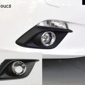 マツダ3 アクセラ 2014 2015 2016 フロント バンパー ライトカバー フォグランプ フード BKD1-50-C11 BKD1-50-C21 - 1pcs B Right RH