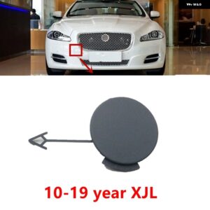 フロント バンパー 牽引フックカバー キャップアイ未塗装色ジャガーXF XFL XJL XE XEL F-PACE - 10-19 year XJL