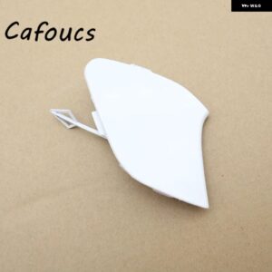 フロント バンパー 牽引フックカバー キャップ フォード フォーカス 3 MK3 2015 - 18 - WHITE