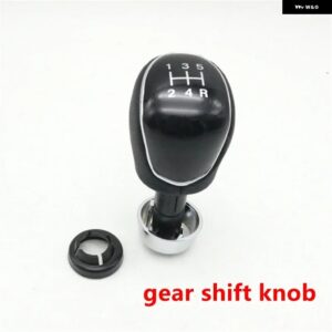 5速カー ギア シフト ノブ ブーツ レバー スリーブダストカバー フォード エコスポーツ2013 2016 2017 2018 - Gear shift knob