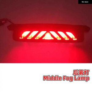 トヨタ C-HR CHR 2016 - 19 ターンイエローシグナル DRL 車用 LED デイタイム ランニングライト デイライトリアブレーキランプ付き - Middle Fog Light