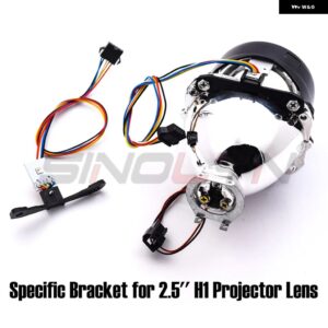 RGB DEVIL DEMON EYES BLUETOOTH対応キット スマートフォンアプリ対応 マルチカラー 2.5 WST/3.0 HELLAプロジェクター ヘッドライト レンズ - Bracket For 2.5 Lens