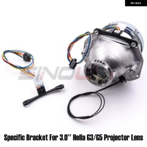 RGB DEVIL DEMON EYES BLUETOOTH対応キット スマートフォンアプリ対応 マルチカラー 2.5 WST/3.0 HELLAプロジェクター ヘッドライト レンズ - Bracket For 3.0 Lens