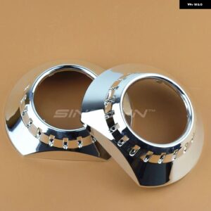 SINOLYN ダスト ベゼル ブラック E46 プロジェクター シュラウド チューニング HELLA 3R G5/KOITO Q5/WST バイ キセノン レンズ 交換用 - A shrouds