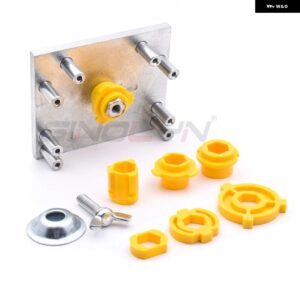 ヘッドライト RETROTOOL H1/H4/H7/H11/D2/HB3 9005/HB4 9006 マウント モールドプレート KOITO Q5/HELLA 3/5 プロジェクターレンズ チューニング DIY - mould with plate