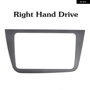 カー ラジオ フェイシア 2DIN フレーム シート ALTEA LHD 左 右ハンドル キット アダプター ステレオ パネル ダッシュ DVD プレーヤー フレーム カバー - Right hand drive