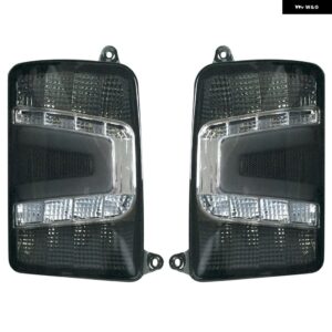 LADA NIVA 4X4 2121 URBAN LEDリバースブレーキリアライト リレーと ヘッドライト デイタイム DRL ランニングライト - smoke 1