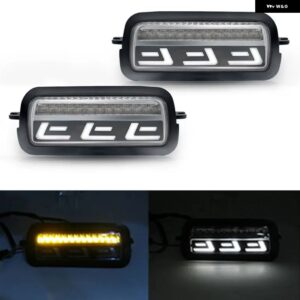 LADA NIVA 4X4 1995- デイタイム ランニングライト LADA NIVA 4X4 7インチ LED ヘッドランプ LED テールライト LADA NIVA アクセサリー - 1pair4