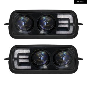 LADA NIVA 4X4 1995- デイタイム ランニングライト LADA NIVA 4X4 7インチ LED ヘッドランプ LED テールライト LADA NIVA アクセサリー - DRL 006