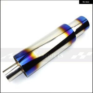 カー スタイリング アクセサリー排気 システム マフラーテール 汎用 ステンレス 鋼304 インターフェース 63MM輸出101MM - 63mm