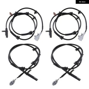 47910-1DA1A 47900-JG200 ABSホイールスピードセンサー フロント リア 左 右 日産 ローグ X-TRAIL S35 T31 T31Z 2.5L L4 4WD - a set 4pcs