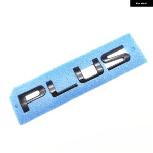 EV DMI SONG PLUS AWD リア トランク デコレーションロゴエンブレムテールゲートネームプレートバッジ ステッカー - Black Plus