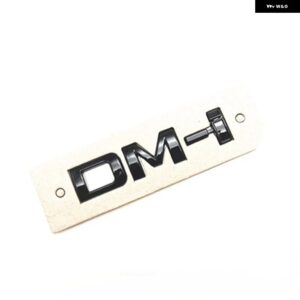EV DMI SONG PLUS AWD リア トランク デコレーションロゴエンブレムテールゲートネームプレートバッジ ステッカー - Black DMI