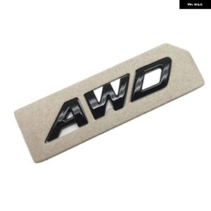 EV DMI SONG PLUS AWD リア トランク デコレーションロゴエンブレムテールゲートネームプレートバッジ ステッカー - Black AWD