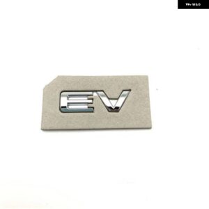 EV DMI SONG PLUS AWD リア トランク デコレーションロゴエンブレムテールゲートネームプレートバッジ ステッカー - Silver EV