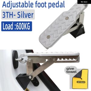 車用ドアステップ エクストラロング - 両足を サポート シャークタンクカーで紹介 ツーソン年式2004-2024 NX4 TL LM JM ステンレス - silvery