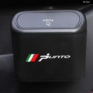 プラスチック 車ゴミ箱フィアット パンダ 500 500X 500L TIPO PUNTO BRAVO STILO デカール アクセサリー - Punto