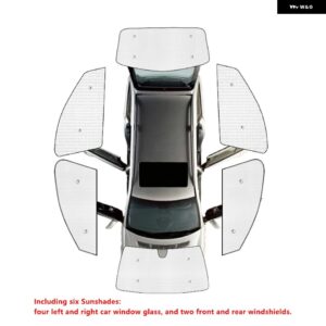 ホンダ アコード 2003 アクセサリー MK7 TSX CL7 7 2004~2007 フル フロントガラス フルサラウンドサンシェード ウィンドウ バイザー カーアクセサリー - All Sunshades