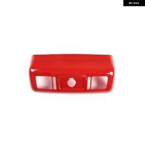 ABSカーボン/レッド車用リア エアコン 吹き出し口 装飾 フレーム ステッカー トヨタ タンドラ 2007-2021 リア エアコン 吹き出し口アクセサリー - style 2