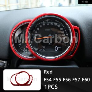 車用タコメーターデコレーションカバー BMW MINI ONE COOPER S F54 F55 F56 F57 F60 内装 カスタム アクセサリー カー用品 - red