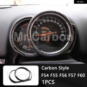 車用タコメーターデコレーションカバー BMW MINI ONE COOPER S F54 F55 F56 F57 F60 内装 カスタム アクセサリー カー用品 - Carbon style