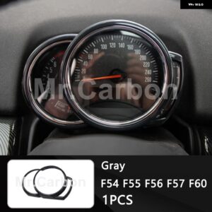 車用タコメーターデコレーションカバー BMW MINI ONE COOPER S F54 F55 F56 F57 F60 内装 カスタム アクセサリー カー用品 - Grey