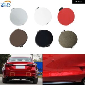 リア バンパー 牽引フックカバー マツダ6 アテンザ 2020 2021 セダン リア牽引フック アイリッド トレーラーキャップ 塗装済み - Base Color Right